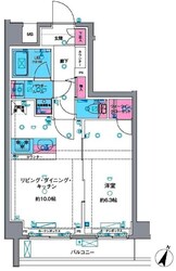 ジェノヴィア西馬込IIIの物件間取画像